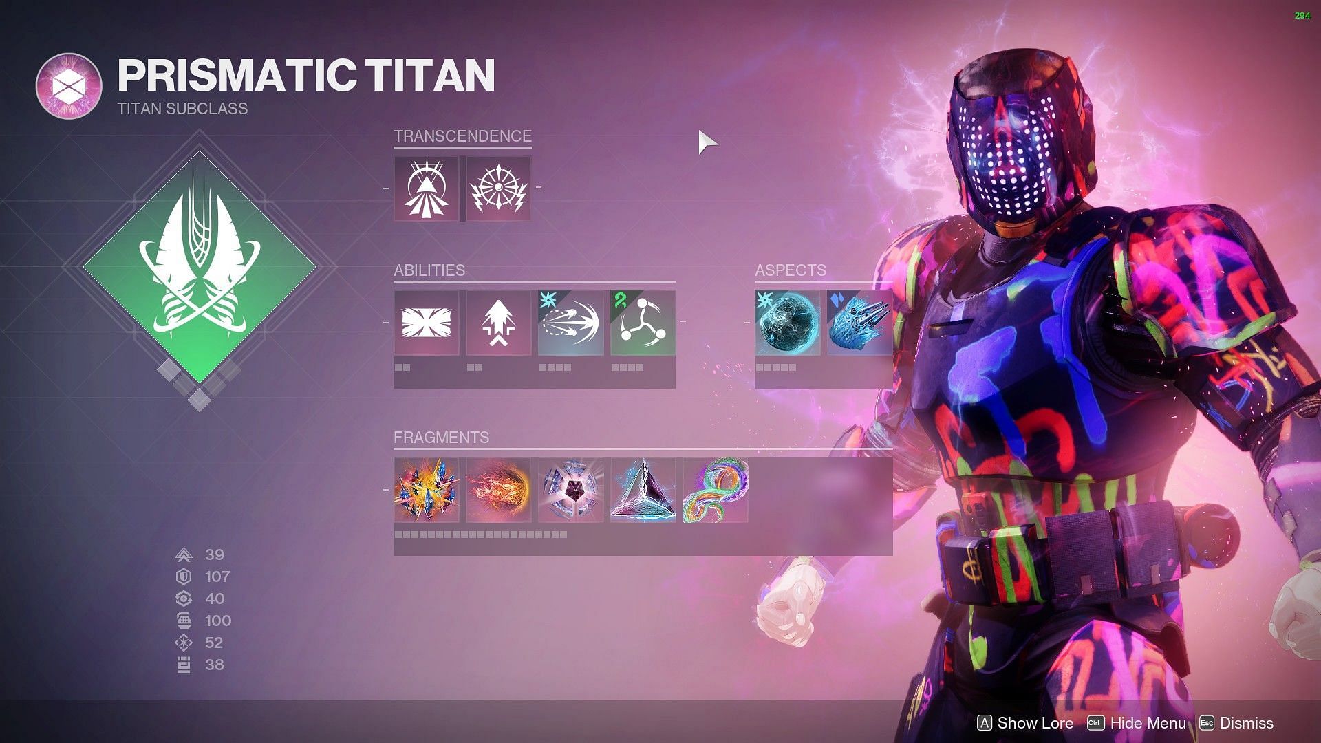 Titã prismático (foto através da Bungie) 