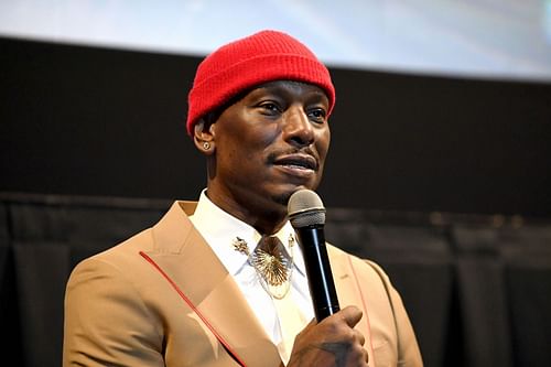Tyrese Gibson speaks onstage during "1992" Los Angeles premiere - (Image via Getty)