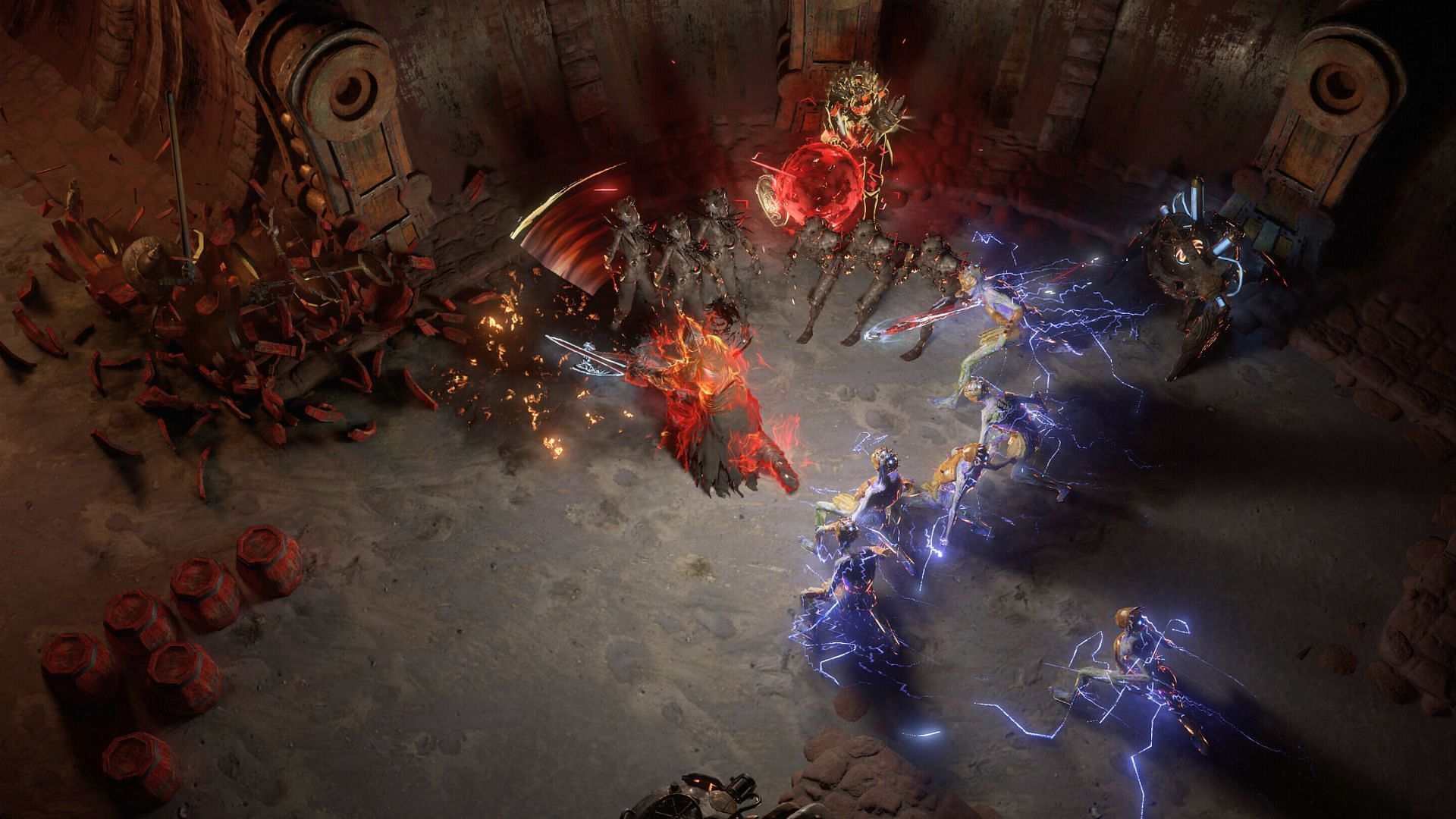 Best one-button builds to try in Path of Exile 3.26 (Image via Grinding Gear Games)