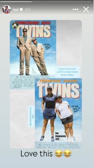 Megan Khang and Lexi Thompson's hilarious nod to Hollywood (Image via Instagram @lexi)