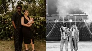 J.J. McCarthy's fiancée Katya sends 1-word message as ex-Michigan star Mike Sainristil gets engaged to girlfriend Seliana