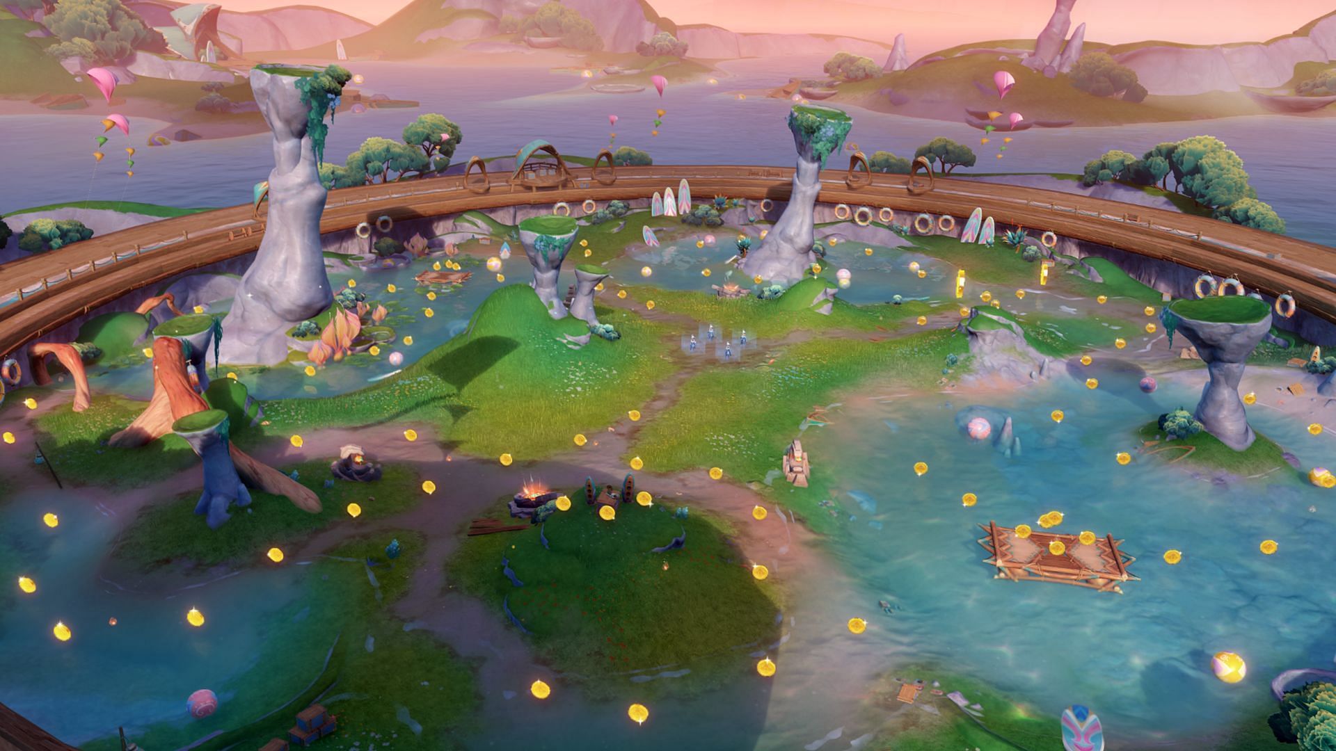 The Great Steam-Swept Charge challenge stage (Image via Sportskeeda Gaming/HoYoverse)