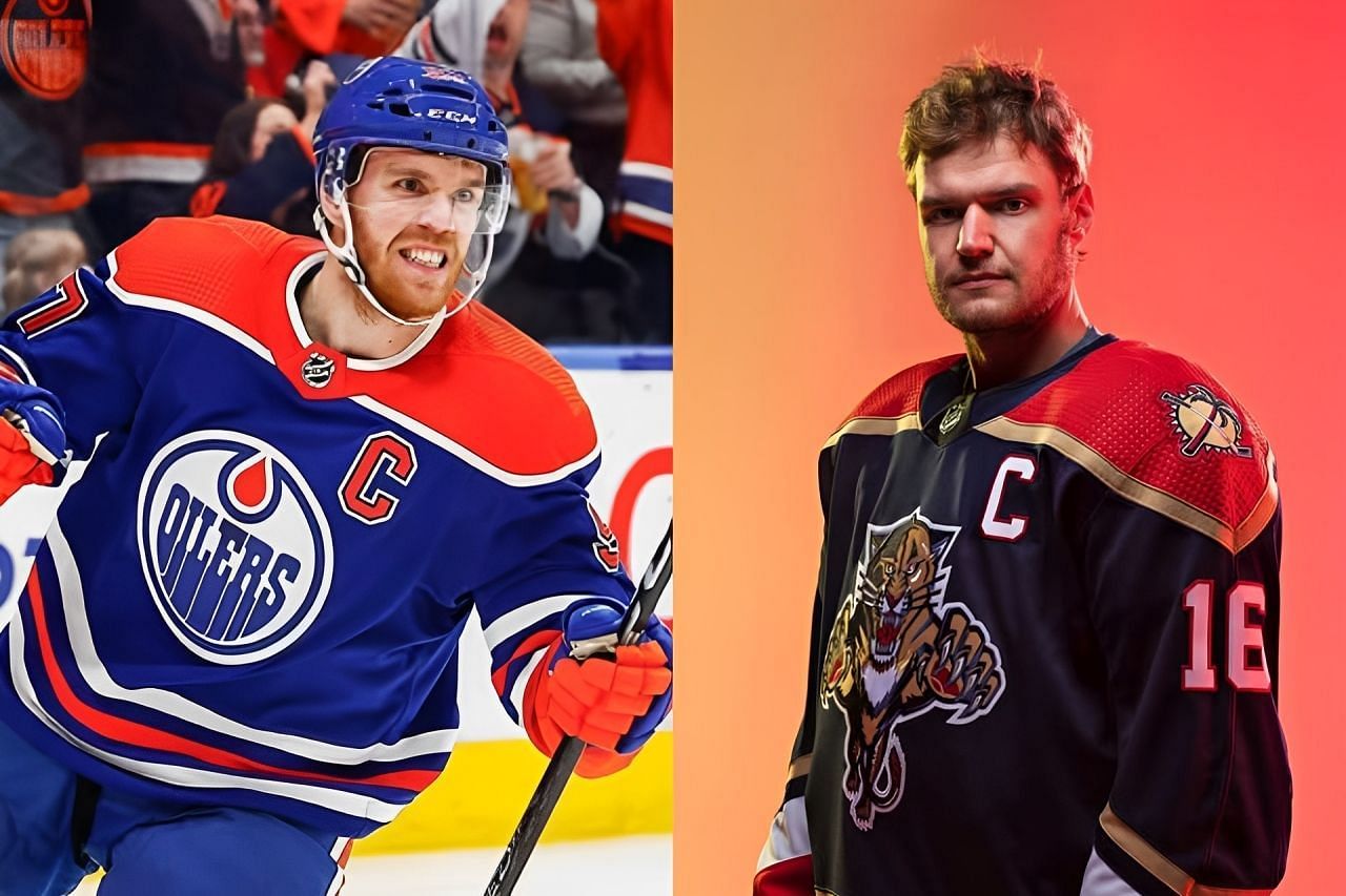 The Edmonton Oilers host the Florida Panthers on Wednesday night in Game 1 of 2025 Stanley Cup finals (Image Credit: IG @mcdavid97, @barkovsasha)