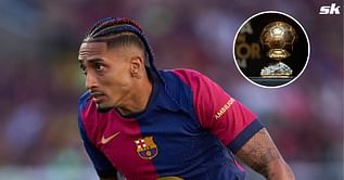 Barcelona star Raphinha likes social media post suggesting he will not win the Ballon d'Or this year