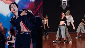 "His photocard is sleeping outside" — Fans hilariously panic over BTS' j-hope's flirty 'Killin' It Girl' dance moves with female dancer at HOTS encore