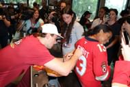 Sam Reinhart with Florida fans (Image via Raising Cane's PR)