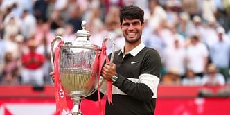 Serena Williams' and Coco Gauff's respective ex-coaches react as Carlos Alcaraz continues red-hot form with Queen’s Club title