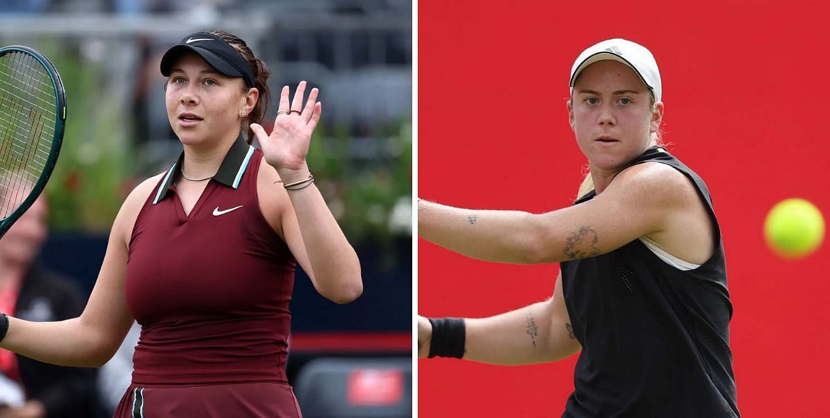 Amanda Anisimova (L) vs Sonay Kartal (R) preview, (Source: Getty Images)