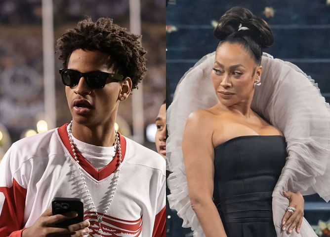 “Why am I crying like he my nephew”: College hoops fans react as Kiyan Anthony’s mom La La Anthony shares graduation moments