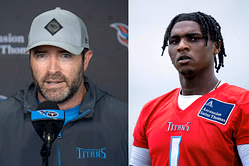 Brian Callahan makes feelings clear on Cam Ward’s passion getting him kicked out of Titans’ office