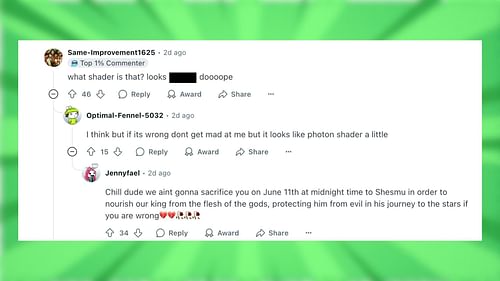 Redditors react to the Minecraft bug (Image via Reddit)