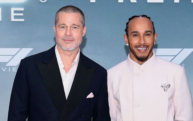 “It looks freaking great”: Lewis Hamilton proudly presents Brad Pitt-headlining F1 movie in New York