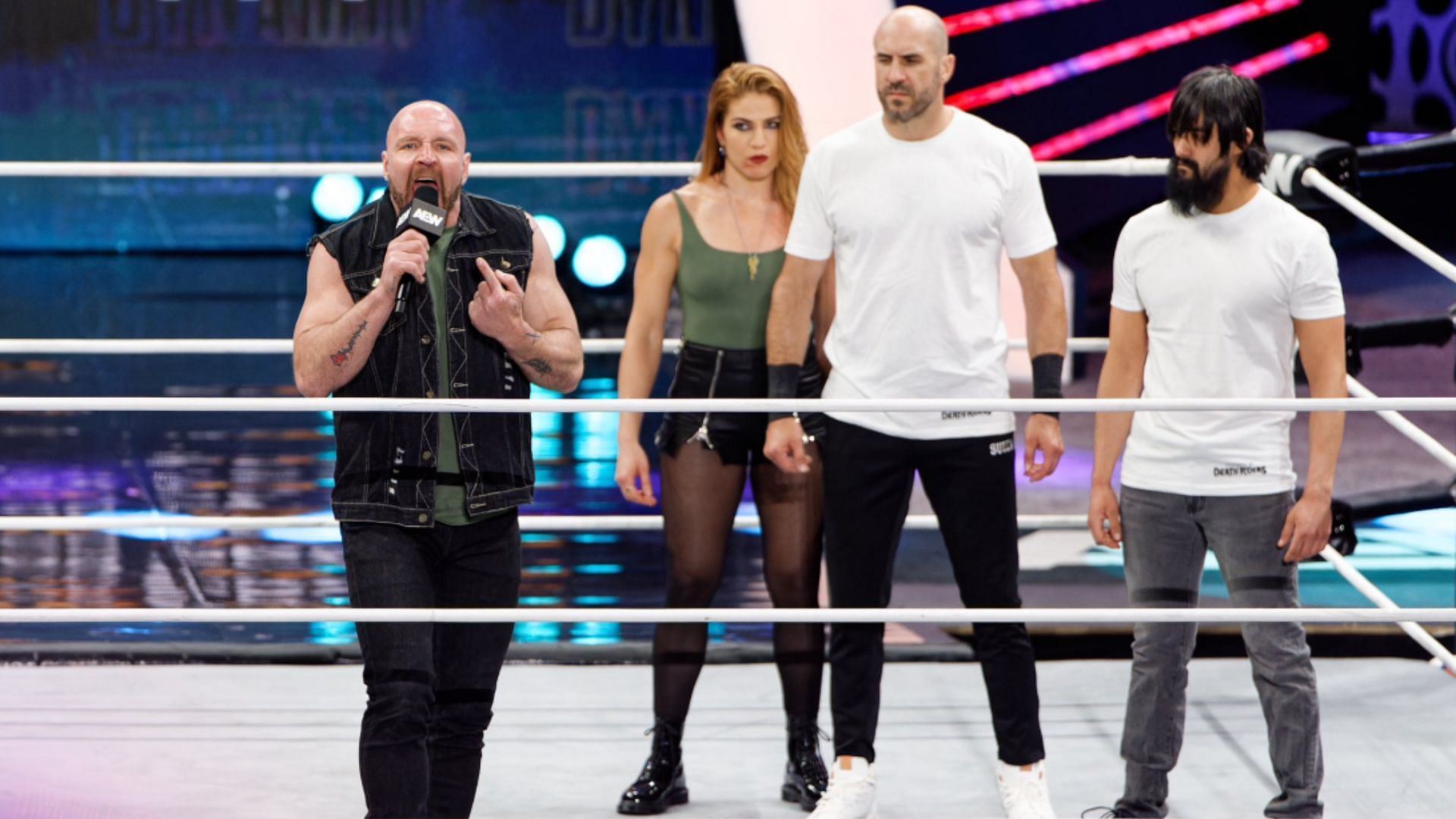 Jon Moxley and The Death Riders [Image Credits: Claudio Castagnoli
