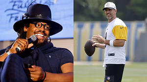 "It's going to be must-see" - Cam Newton explains why Aaron Rodgers instantly turns Steelers into a threat in AFC