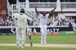 What are the chances of rain on Day 3 of the SA vs AUS WTC 2025 Final at Lord's?