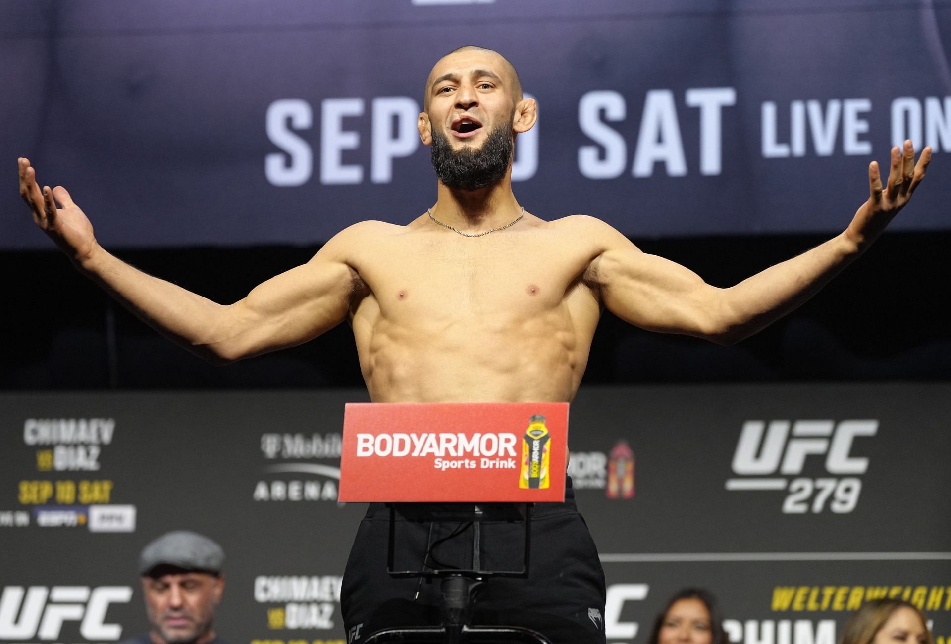UFC 279 Ceremonial Weigh-in - Source: Getty