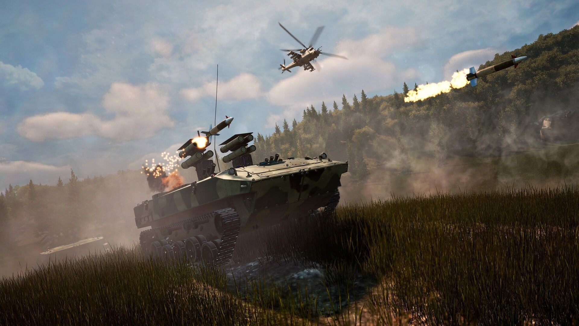 Russian infantry units in the broken arrow have a great offensive capacity (image via Slterine Ltd.))