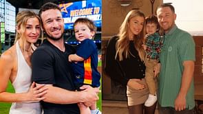 Alex Bregman shares adorable snap of son Knox ready to take the field in full Red Sox gear