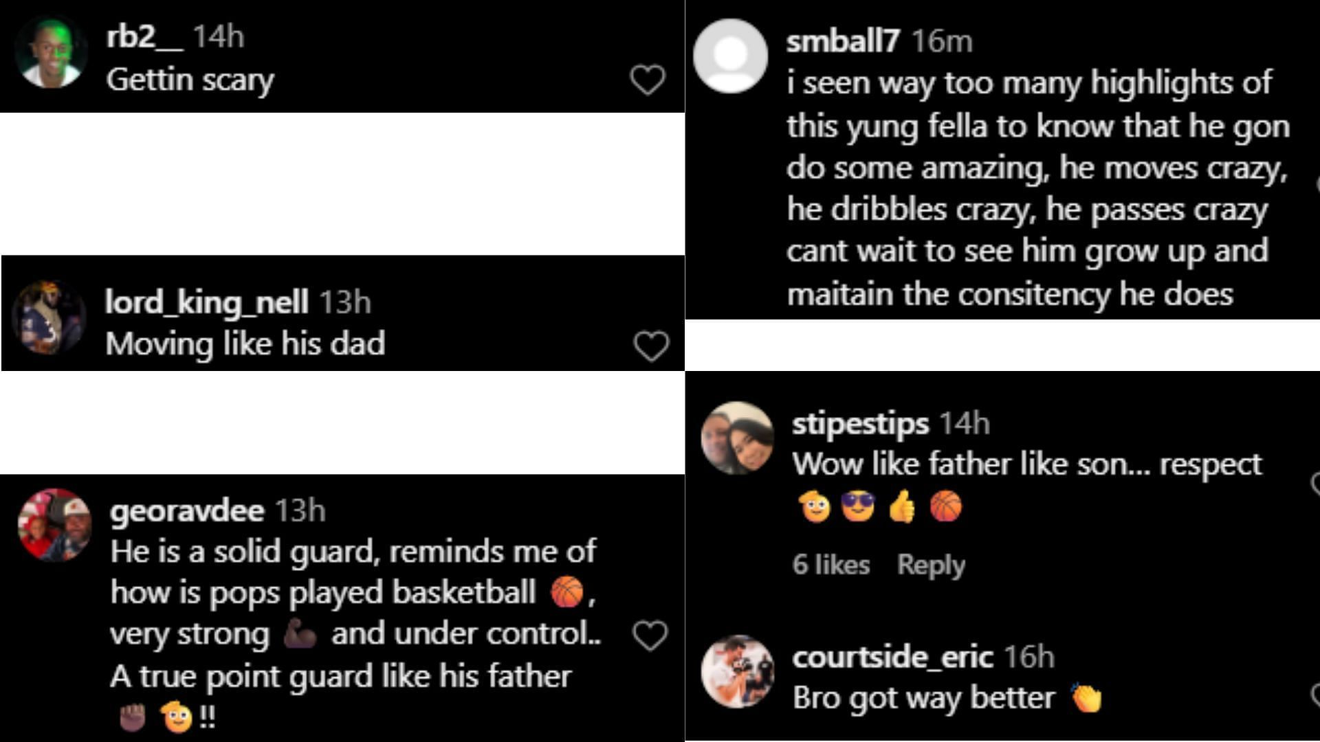 Fans react as chris Paul's sound, Chris Paul Jr., Makes Section 7 Debut