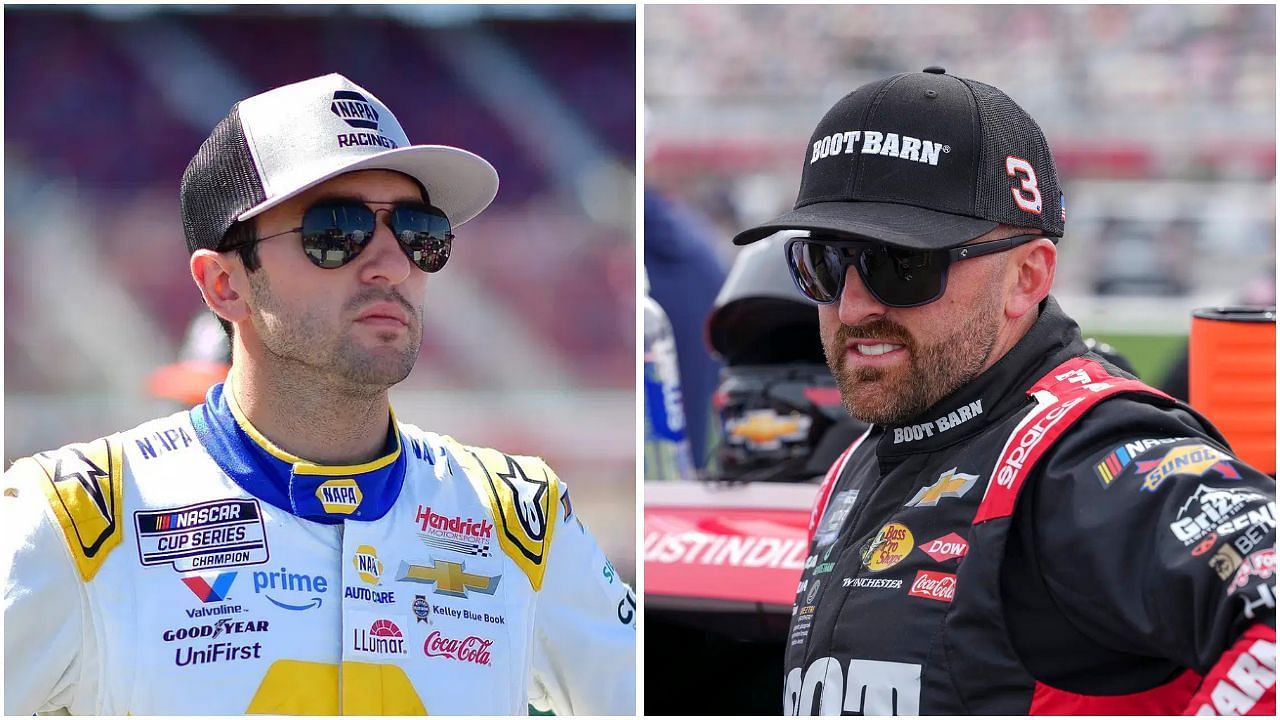 Chase Elliott and Austin Dillon