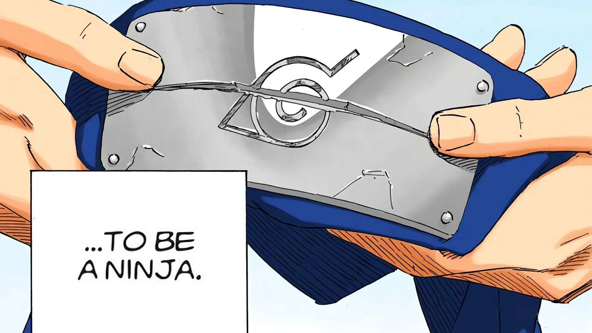 In Naruto, ninjas are &quot;those who endure&quot; (Image via Shueisha)