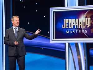 “Air sacs in the lungs”— Jeopardy! Masters host Ken Jennings narrates a clue in the Hard Science category