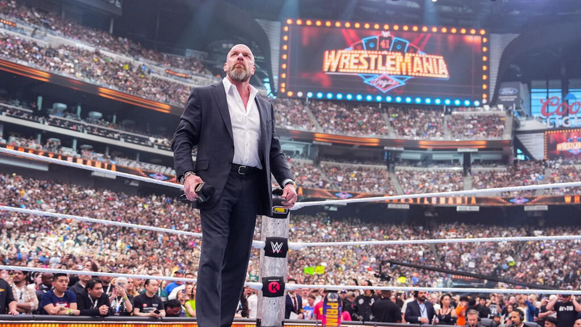 Triple H at WrestleMania 41! [Image credit: WWE.com]