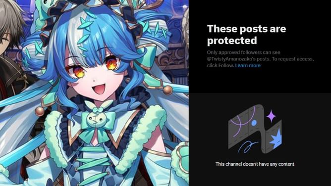 Nijisanji seemingly removes all content from VTuber Twisty Amanozako's channels following recent controversy