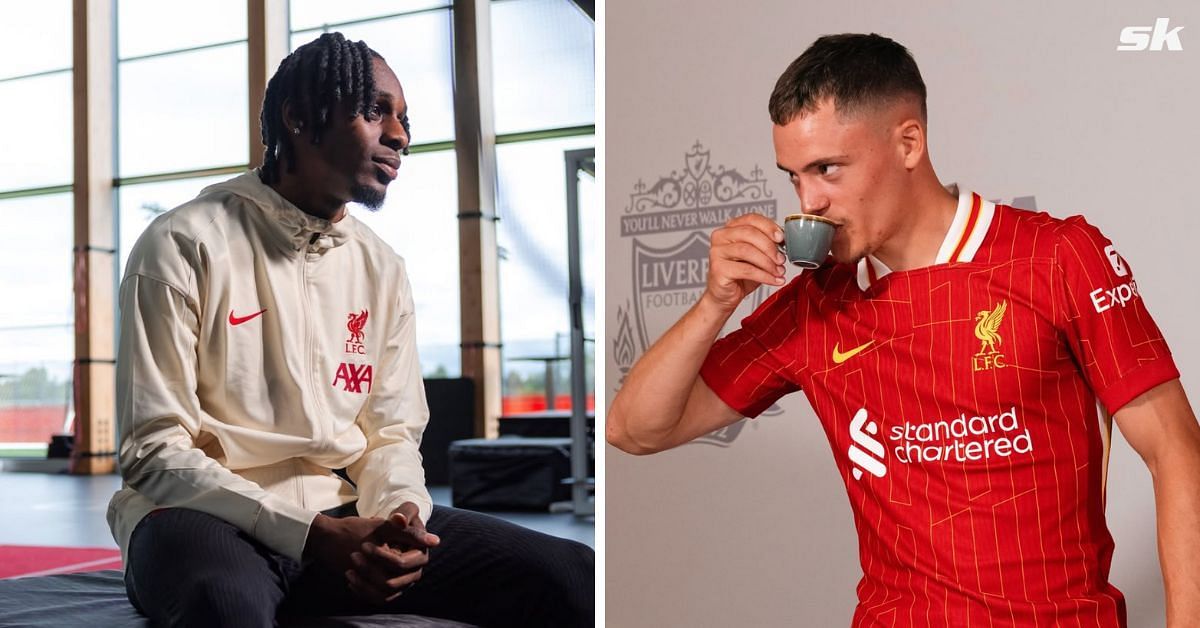 Jeremie Frimpong responds to a fan who commented on his picture with Wirtz