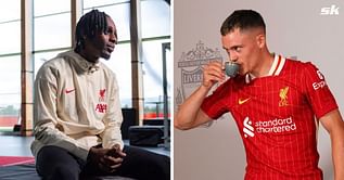 Jeremie Frimpong responds after Liverpool fan suggests moving to Anfield with his friend Florian Wirtz must have been a 'top-tier' feeling