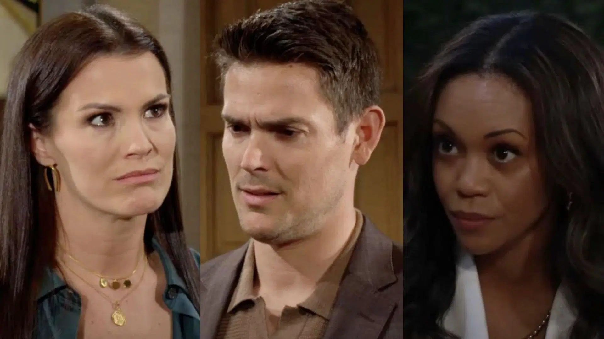 Chelsea, Adam and Amanda (Image via Youtube / Y&amp;R INSIDER)