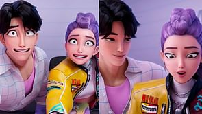 “Why is there no protest trucks” — KPop Demon Hunters fans hilariously react to unconventional male & female idols' interaction