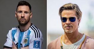 "It took him a long time to perform" - Brad Pitt gives honest opinion on Barcelona legend Lionel Messi