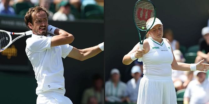 4 shocking results from Wimbledon 2025 Day 1 ft. Daniil Medvedev, Jelena Ostapenko