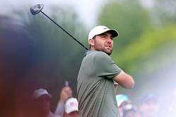 How did Scottie Scheffler perform in Round 2 of the 2025 US Open?