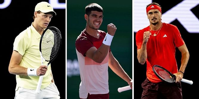 Wimbledon 2025 men's singles seeds: Jannik Sinner top seed, followed by Carlos Alcaraz and Alexander Zverev