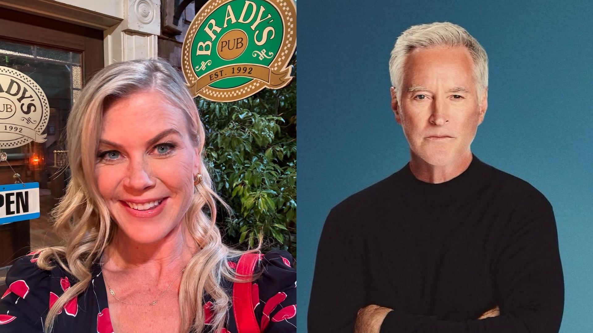 Sami Brady (Alison Sweeney) and John Black (Drake Hogestyn) from Days of Our Lives (Image via Instagram/@drakehogestyn, @alisweeney)
