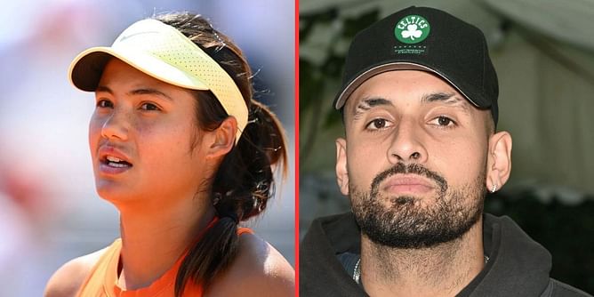 "It's a lot for Emma Raducanu to have on her shoulders" - Nick Kyrgios gets real on Brit's exposure to stalkers after early career success