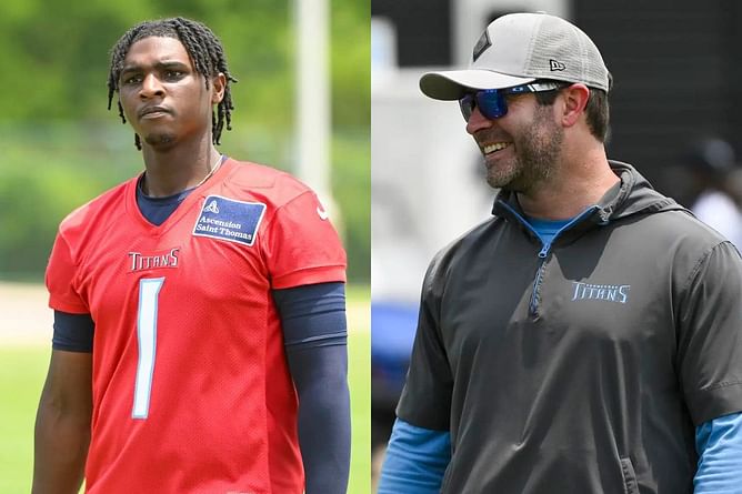 "Was a new experience for me" - Cam Ward’s alpha moment leaves HC Brian Callahan in disbelief during Titans minicamp