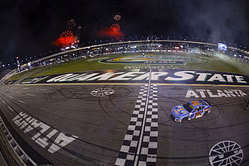 Who won the NASCAR race today at EchoPark? Full results from 2025 Quaker State 400
