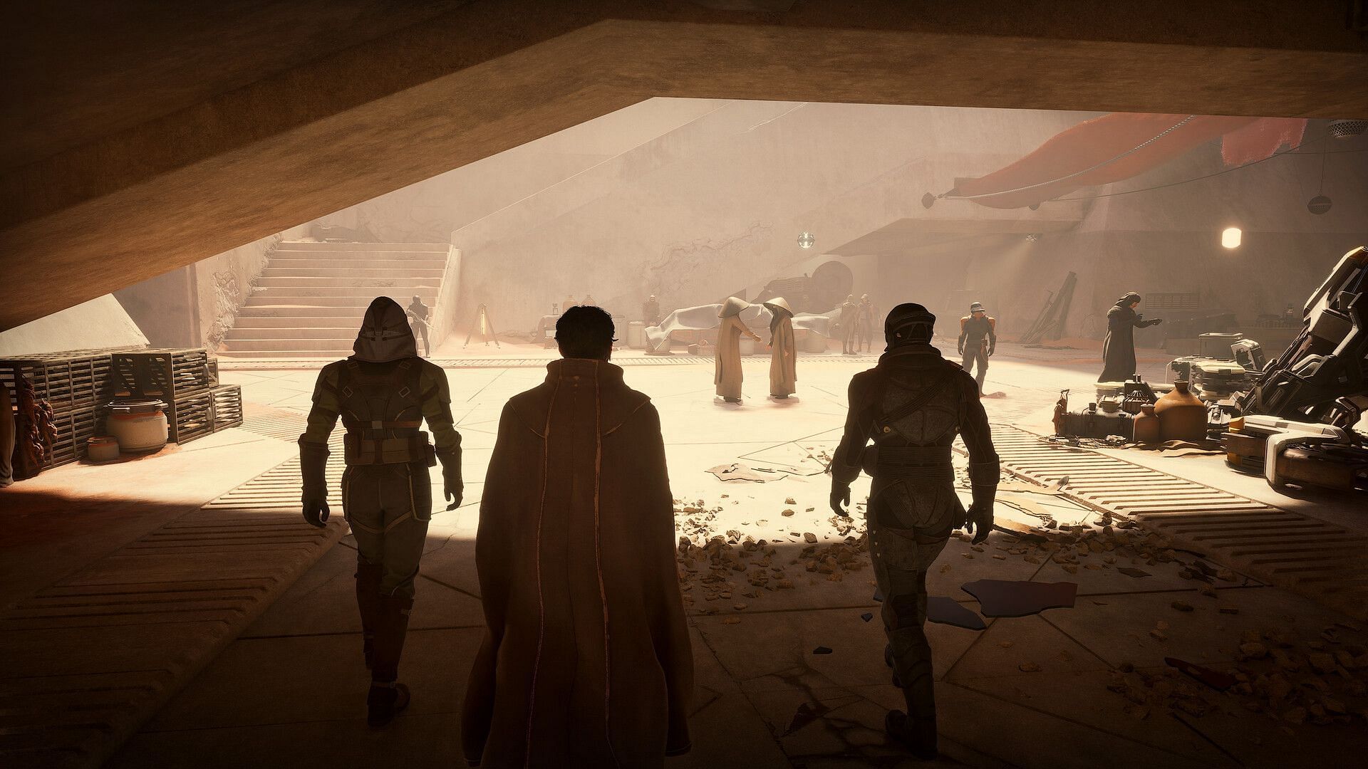 How to invite friends in Dune Awakening.