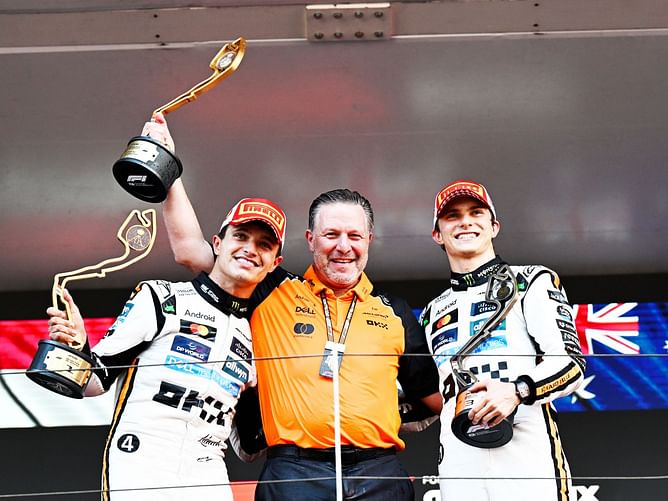 Zak Brown spills the beans on whether Lando Norris or Oscar Piastri would race in Indy 500 in the foreseeable future