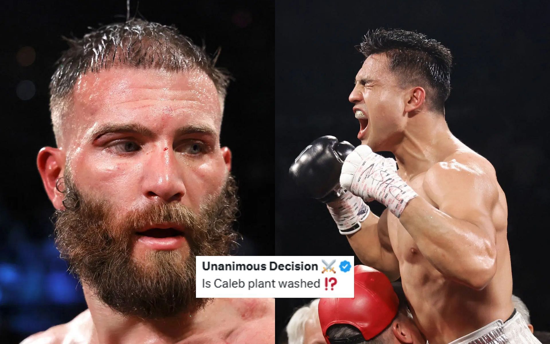 Caleb Plant (left) loses to Armando Resendiz (right) in massive upset [Images courtesy: Getty Images]