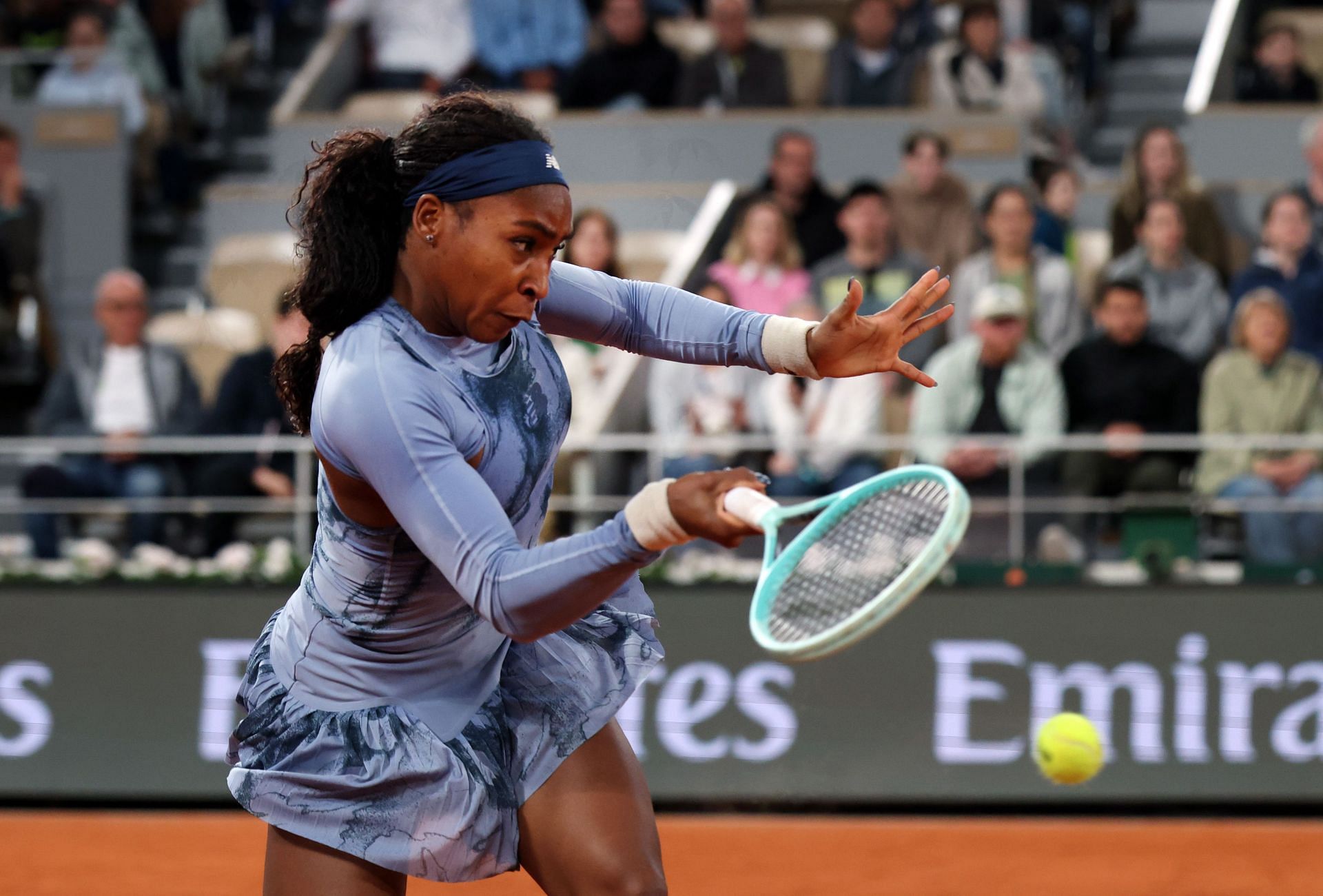 Coco Gauff at the 2025 French Open - Image Source: Getty