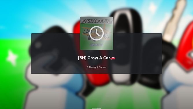 Grow a Car: A beginner's guide