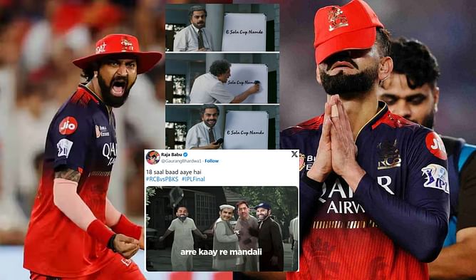 "Ye dukh khatam hogaya be"- Top 10 funny memes as RCB edge past PBKS and lift IPL 2025 trophy