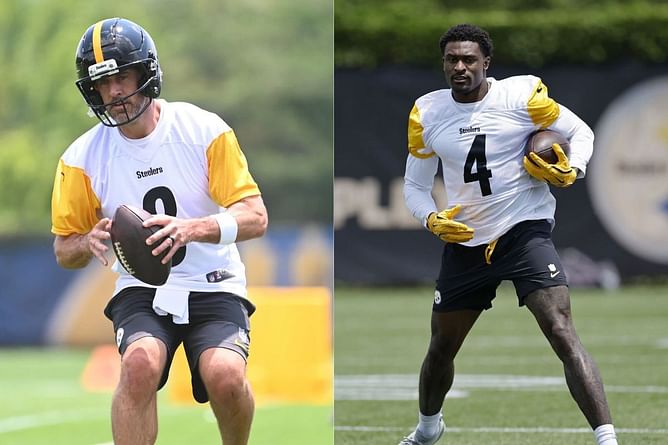 “Not super hopeful”: Analyst downplays Aaron Rodgers' impact citing concerns over depth behind DK Metcalf in Steelers offense