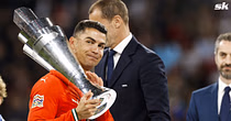 "My GOAT deserves this", "Showed Yamal what real aura is" - Fans react as Cristiano Ronaldo's Portugal win UEFA Nations League