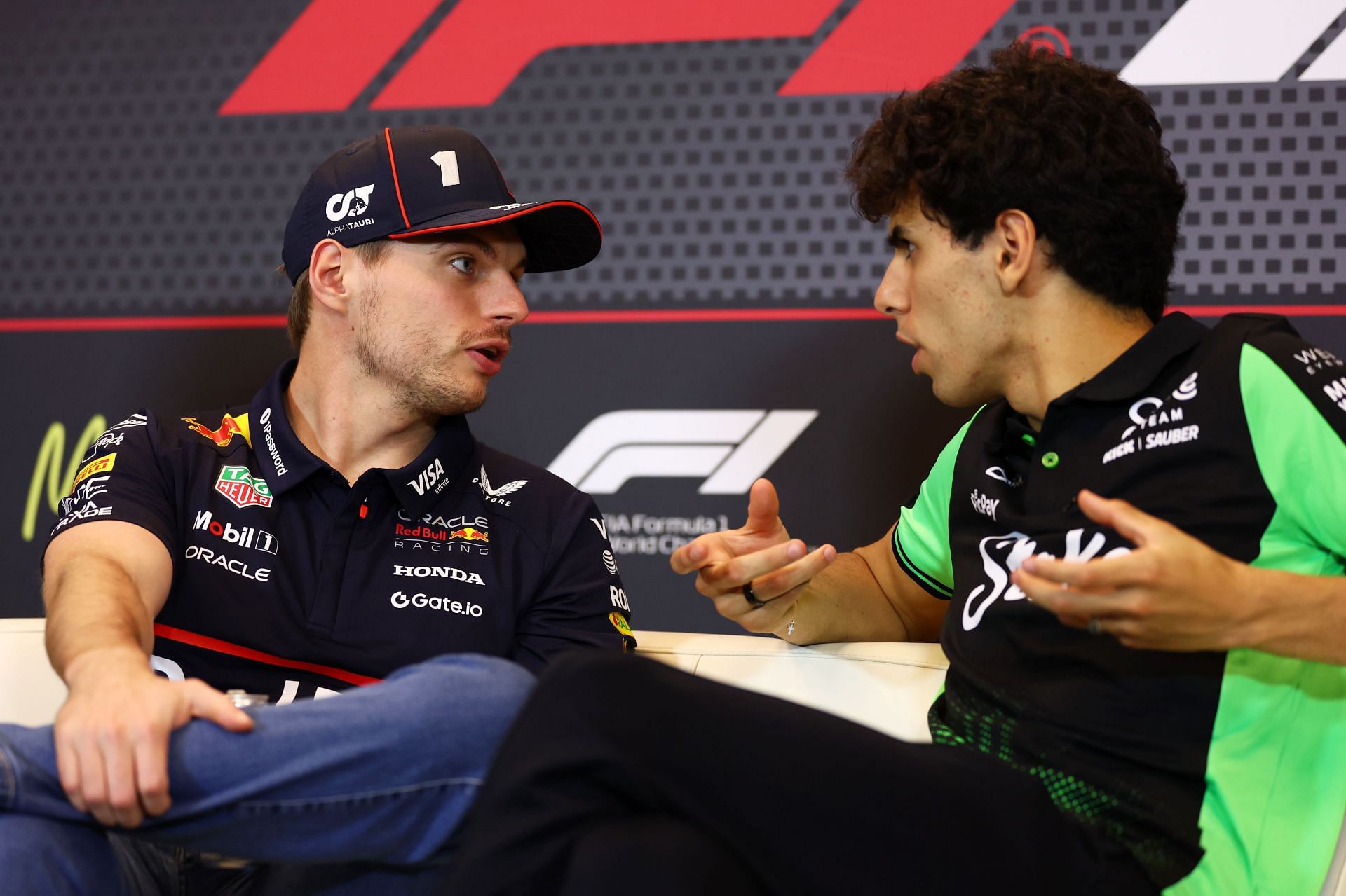 Gabriel Bortoleto shows gratitude to Max Verstappen after scoring his first F1 points in the Austrian GP