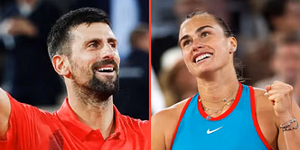 WATCH: Novak Djokovic shares warm embrace with Aryna Sabalenka in endearing moment after her French Open SF win